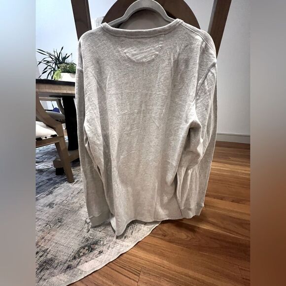 Faherty cotton gray mens tshirt size XLT - Picture 5 of 5